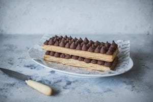 Chocolate Hazelnut Mille Feuille