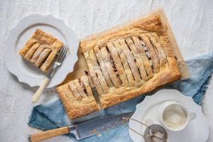 Apple Strudel made with Carême Sour Cream Shortcrust Pastry