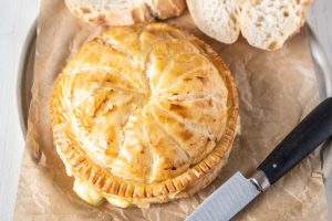 Baked Camembert Pithivier made with Carême All Butter Puff Pastry