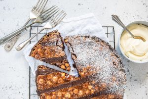 Chocolate & Hazelnut Crostata with Carême Chocolate Shortcrust Pastry