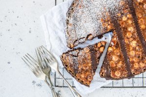 Chocolate & Hazelnut Crostata with Carême Chocolate Shortcrust Pastry