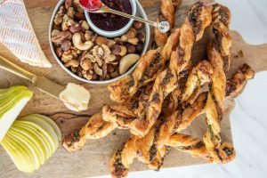 Garlic & Herb Twists with Carême All Butter Puff Pastry