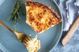 Layered Leek & Potato Pie with Carême Spelt Butter Puff Pastry