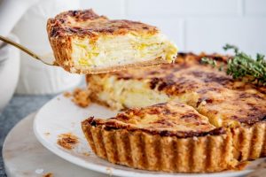 Layered Leek & Potato Pie with Carême Spelt Butter Puff Pastry