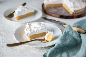 Lemon Meringue Pie made with Carême Vanilla Bean Shortcrust Pastry