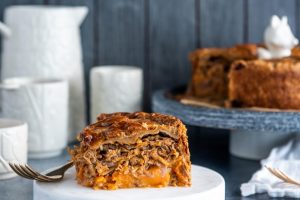 Pulled Pork & Fennel Pie with Carême Spelt Butter Puff Pastry