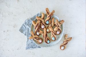 Spelt Pastry Cinnamon Easter Bunnies with Carême Spelt Butter Puff Pastry